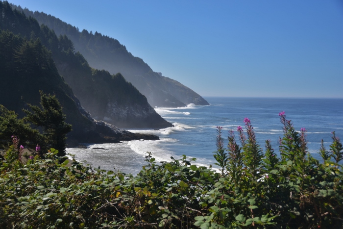 view of coast from lighthouse